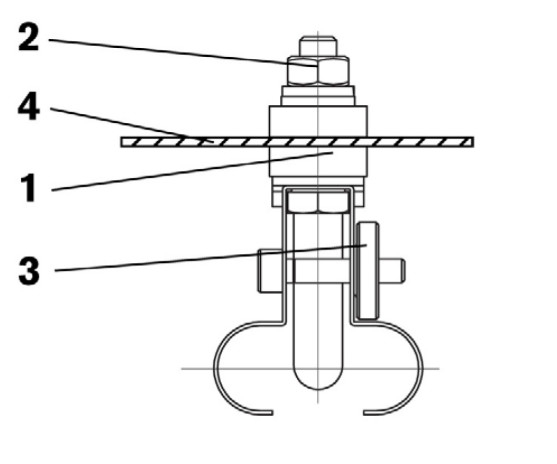 GJ0002L 11X23の中波のステンレス鋼5が付いている対の管の赤外線ランプクランプ