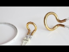 半金の指輪の短波の赤外線暖房ランプ リング ラジエーター