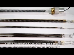 RSカーボン繊維の水晶ヒーターの管、単一の管の赤外線暖房ランプ