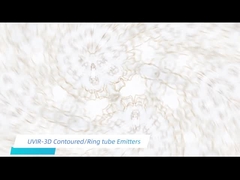 UVIR ゴールド 3D 短波赤外線熱ランプチューブ プラスチック溶接