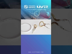 UVIRリング赤外線ランプ 白いコーティング クォーツチューブハロゲンイルランプ 230V 1500W