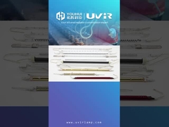 調節可能なベースハロゲンランプ 暖房用 長さ50~1500mm