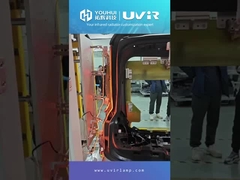 U字型 フラットアングル シングルチューブ 金メッキ ハロゲン加熱ランプ、高フィラメント温度