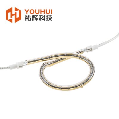 240V 1600W リング型 石英 赤外線 ヒーターランプ エネルギー効率の良い石英管付き