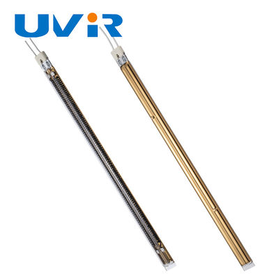 良い価格 15x33 TL1145の双生児の管の水晶ヒーター ランプ、金のコーティングIrの暖房ランプ オンライン