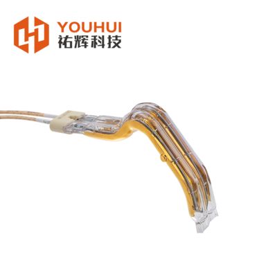 良い価格 45-480V 150-6000W Twin Tube L-Type Infrared Heating Lamp with 11x23mm Quartz Tube オンライン