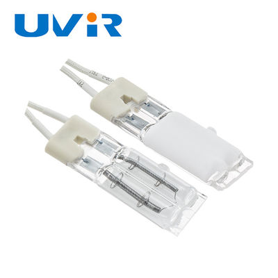 良い価格 時間節約カスタマイズされた白いコーティングの水晶赤外線ヒーターの要素11x23mm オンライン