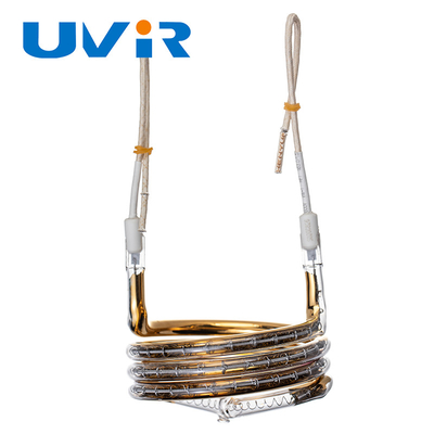 UVIRはリング定形発熱体の管の金の上塗を施してあるラジエーター2700w 380vをカスタマイズした