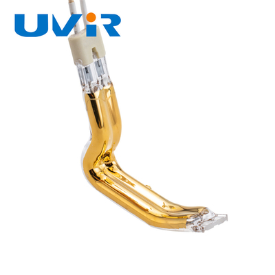 150-6000W L字型金メッキ赤外線加熱管