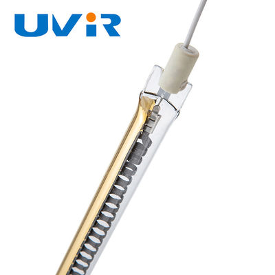 良い価格 400V カーボンファイバー IR クォーツヒーターランプ R7S ゴールドコーティング オンライン