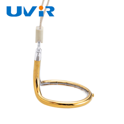 UVIR 金コーティング石英リング赤外線ヒーターランプ 100-7600W