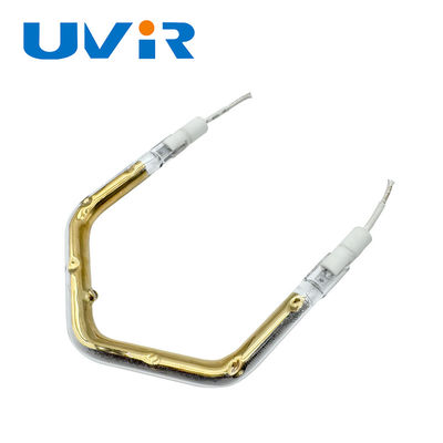 産業用プロセス用 45-480V の電圧とゴールド反射器を持つ汎用的な150-6000W 赤外線ヒッティングエレメントチューブ