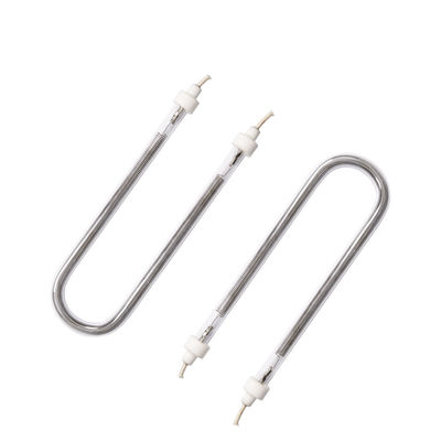 良い価格 カスタマイズ可能なクリアクォーツチューブ 赤外線熱エレメントチューブ 200-6000W 迅速な応答 オンライン