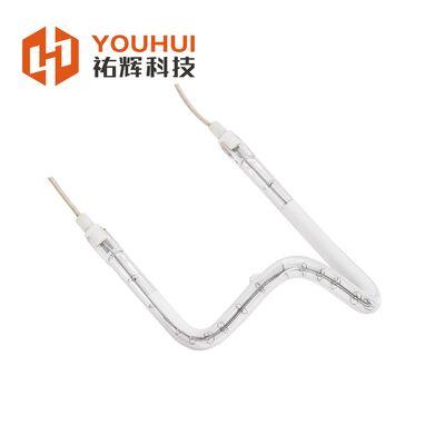白く塗装されたクォーツエミッター 赤外線熱エレメントチューブ 150-6000Wの電力と45-480Vの電圧