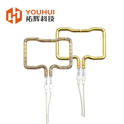 良い価格 150-6000W 金メッキ赤外線ヒーターエレメントチューブ 5000時間寿命 オンライン
