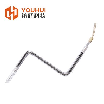 工業用炭素中波IRランプ 調整可能な長さ50~1500mm,熱線温度1100~2600°C,使用寿命5000時間以上
