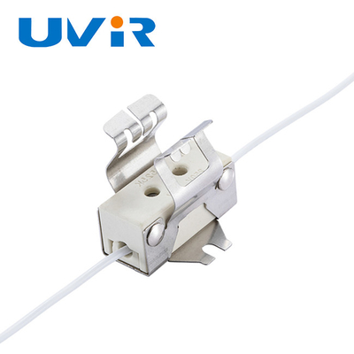 Good price 250V 5KV赤外線IRランプのホールダーの陶磁器の白い銀製色 オンライン