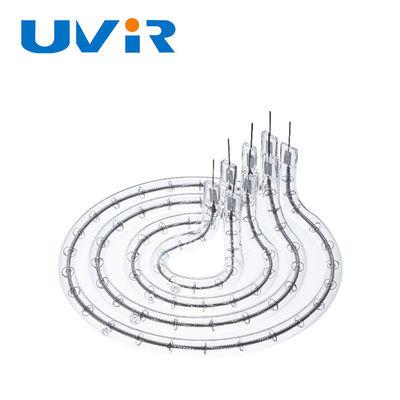 良い価格 480V 6000W ハロゲンフィラメント赤外線ヒーターランプ 511mm直径 オンライン