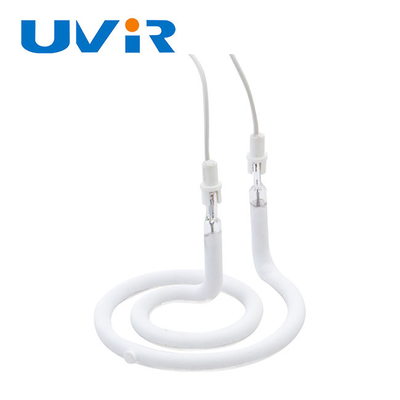 Good price UVIRリング赤外線ランプ、白いコーティングの水晶管ハロゲンIrランプ230V 1500W オンライン