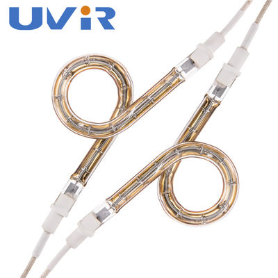 良い価格 カスタムハロゲンリング赤外線ヒートランプ 24V-575V ゴールドコーティング オンライン