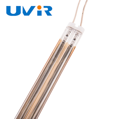 Good price 2500ワット中波ストレート赤外線ライト415v金メッキ加熱管 オンライン