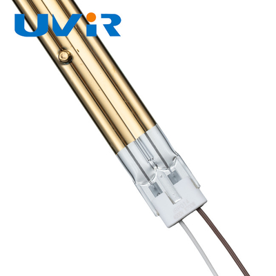 印刷のための15x33mm IRPの赤外線ランプ、金のコーティングの水晶赤外線エミッター