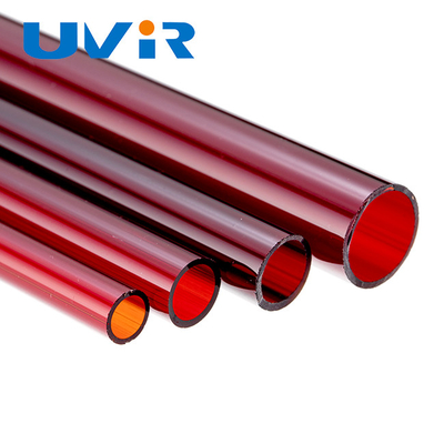 Good price UVIRルビー色色の赤外線水晶管のヒーター14mm 19mmの直径 オンライン
